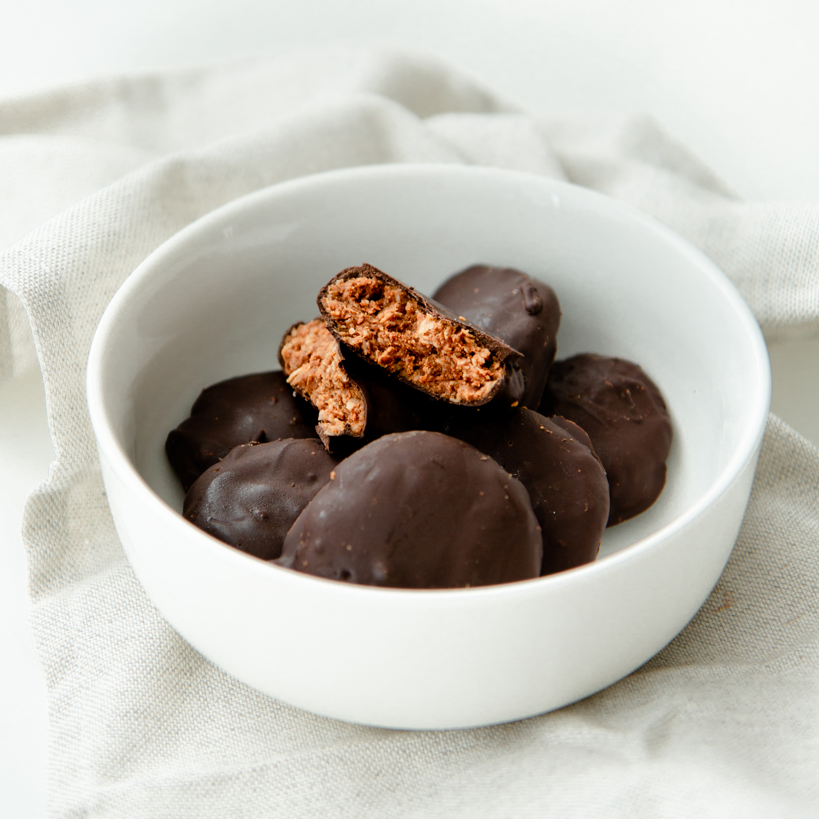 Palet au chocolat et beurre de cacahuète